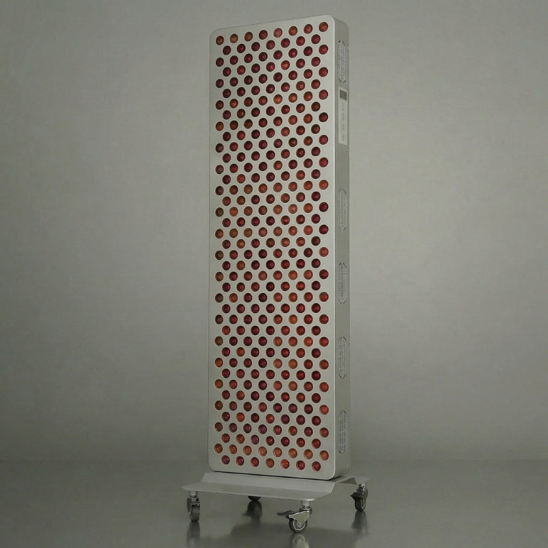 panneau lumière rouge 300 leds gris 2